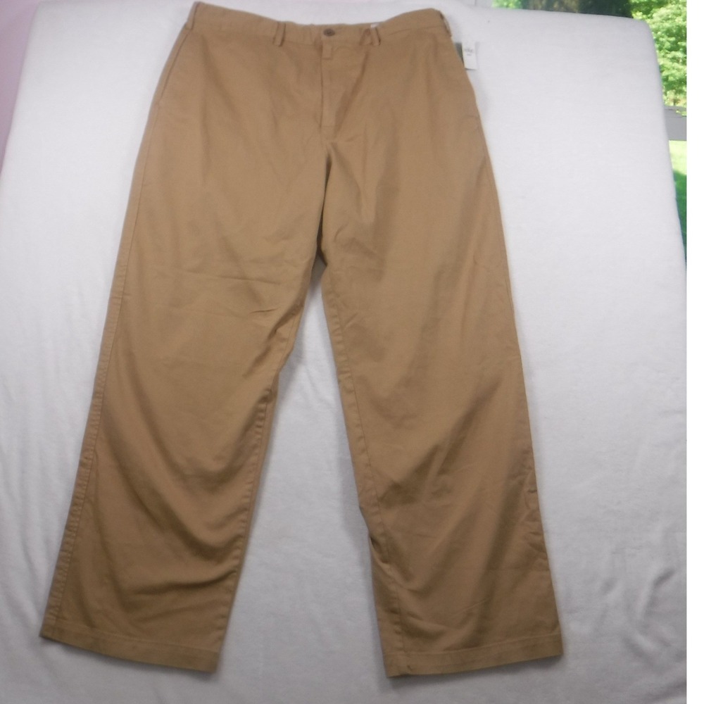 Gap 90s Loose Khaki Mens 36x32 Tan Chino Relaxed Fit Wide Leg Pants